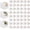 White, variant on 120 Set Individual Containers with Window, 3.54x3.54x3.54 Inch Kraft Paper Boxes, Tan Color Cube Shape Party Boxes for Wedding Birthday Easter Celebrations