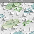 thumbnail image 5 of Floral Dog Crate Cover, Rose Flowers and Leaves in Pastel Natural Tones, Easy to Use Pet Kennel Cover for Medium Large Dogs, 35" x 23" x 27", Green Slate Blue, by Ambesonne, 5 of 6