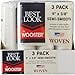 thumbnail image 5 of Best Look By Wooster 9 In. x 3/8 In. Woven Fabric Roller Cover (3-Pack) DR465-9, 5 of 5