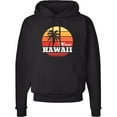 thumbnail image 2 of Inktastic Maui Hawaii Retro Sunset Adult Hoodie Sweatshirt, 2 of 4
