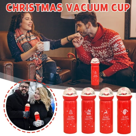 

WNG Christmas Heat Preservation Stainless Steel Vacuum Heat Preservation Mug Cup 380Ml