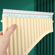 Pan Flute,Pan Flute Pipes With Wind 18 Pipes Pan With Wind With Flute C Key C Key Panpipes Rusuo Anrio Simbae Wotao