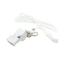 thumbnail image 4 of Hyasfey Whistle with Lanyard And Mouth Grip Plastic Sports Whistle Loud Crisp Sound Whistle for Coaches Referees Training Camping Emergency Survival, 4 of 7