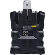 Karaoke USA DVD/CDG/MP3G Karaoke Machine with 7 TFT Color Screen, Record, Bluetooth and LED Sync Lights, GF846