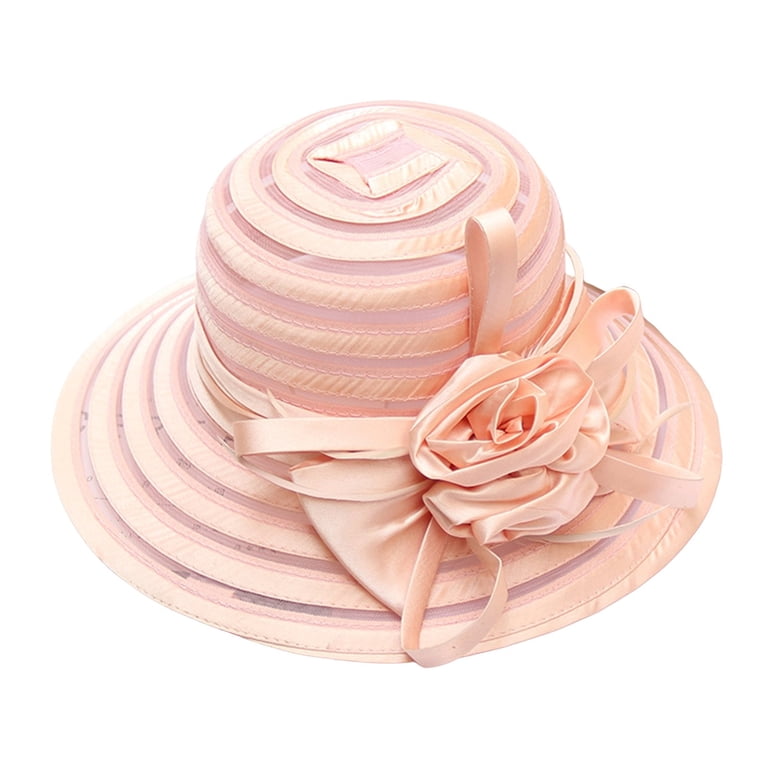 TODOZO Kentucky Organza Derby Hats for Women Church Tea 