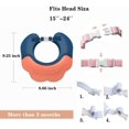 thumbnail image 2 of Toddler Shower Cap,Adjustable&nbsp; Shampoo Cap Silicone Waterproof Hair Washing Shield for Toddler Child, 2 of 5