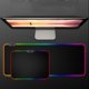 thumbnail image 5 of Alfombrilla de ratón para juegos Rgb, alfombrilla de ratón y teclado de computadora grande extra extendida LED suave, base de goma antideslizante impermeable para jugadores (31,5 x 15,7 pulgadas) Feliz Sencillez, 5 of 5