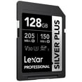 thumbnail image 4 of Lexar 128GB Professional SILVER PLUS UHS-I SDXC Memory Card - 205MB/s Read, 150MB/s Write, V30 Rated, 4 of 5