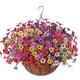 thumbnail image 1 of Cesta colgante de flores artificiales, adorno para colgar plantas, cadena, maceta, planta colgante falsa para jardín, patio, decoración del hogar A, 1 of 8