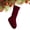 Deep Red, variant on Aximioll Christmas Pink Cable Knit Stocking 13.8 in, Chunky Twist Cable Pattern and Reinforced Top Hanging Loop, Holiday Treat Pouch for Fireplace Mantel and Staircase