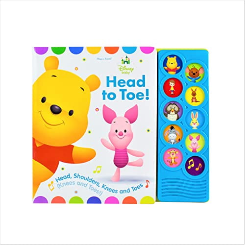 Pre-Owned Disney Baby: Head to Toe! Head, Shoulders, Knees and Toes Sound Book [With Battery] (Board book) 1503725677 9781503725676