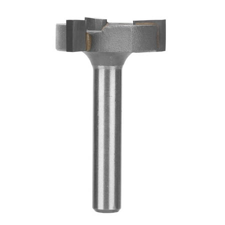 

2024 T Type Router Bit 45# Carbon Steel 3-Flute with Alloy Cutter Head 6mm Shank Woodworking Tool6mm Shank