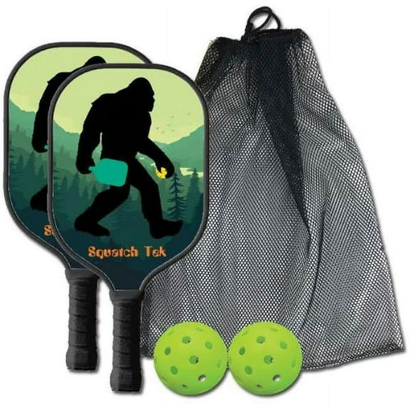 Adventure Trading 327004 Squatch Tek Pickleball Set
