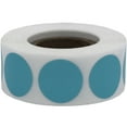 thumbnail image 2 of Teal Circle Dot Stickers | 0.75" Inch Round | 500 Pack, 2 of 4