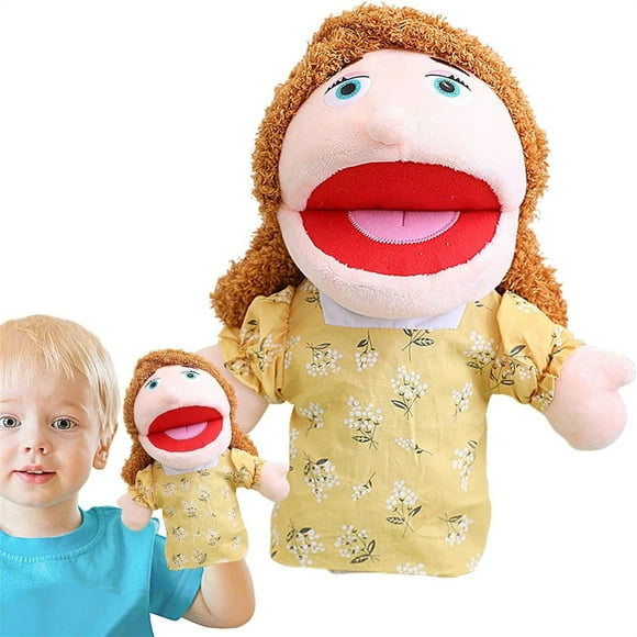 TechWave Family Hand Puppet School Family Puppet Interactive Show Puppet Role Play Toy Puppet With Removable Mouth Suitable For Children And Teenagers (Mom) Cycling Gloves Thick Gel Padded Men Half