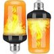 thumbnail image 1 of 2 Pack E27 LED Flame Light Bulbs 4 Modes with Light Bulb138*65mm, 1 of 5