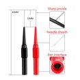 thumbnail image 3 of XISAOK 2Pcs Multimeter Test Probe Wire Piercing Probe 0.7mm Wire Piercing Needle, 3 of 9