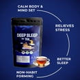 thumbnail image 2 of Deep Sleep Tea – Caffeine Free - Bedtime Herbal Tea for Relaxation & Stress Relief with Mulberry, Wild Jujube, Chinese Herbs – 30 Relaxing Tea Bags, 2 of 8
