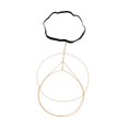 thumbnail image 1 of Cadena de muslo para mujer, accesorio de joyería de playa, fácil de usar, delicada y ajustable. Dorado, 1 of 8