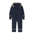 thumbnail image 4 of Odeerbi 1-15Y Toddler Boys Girls Ski Sui Winter Snowsuits Kids Colorful Siamese Snowsuits Ski Suits Jackets Winter Jumpsuits Baby Clothes Navy, 4 of 6
