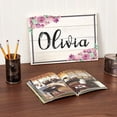 thumbnail image 2 of Artblox Wooden Name Sign & Flowers | Personalized Signs | Custom Sign Wood Plaque | Baby Sign Gifts for Baby Girl Nursery Decor Decorations for Girls Bedroom, 2 of 8