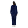 thumbnail image 6 of DODOING Women's Athletic Clothing Sets Velvet Tracksuit Sweatshirts Sweatpants Tracksuits 2Pcs Hoodie and Sweatpants Solid Jogging Suits, 6 of 7