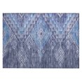 thumbnail image 2 of Addison Rugs Chantille Indoor/Outdoor Transitional Global Navy Washable Rectangle Rug, 1'8" x 2'6", 2 of 6
