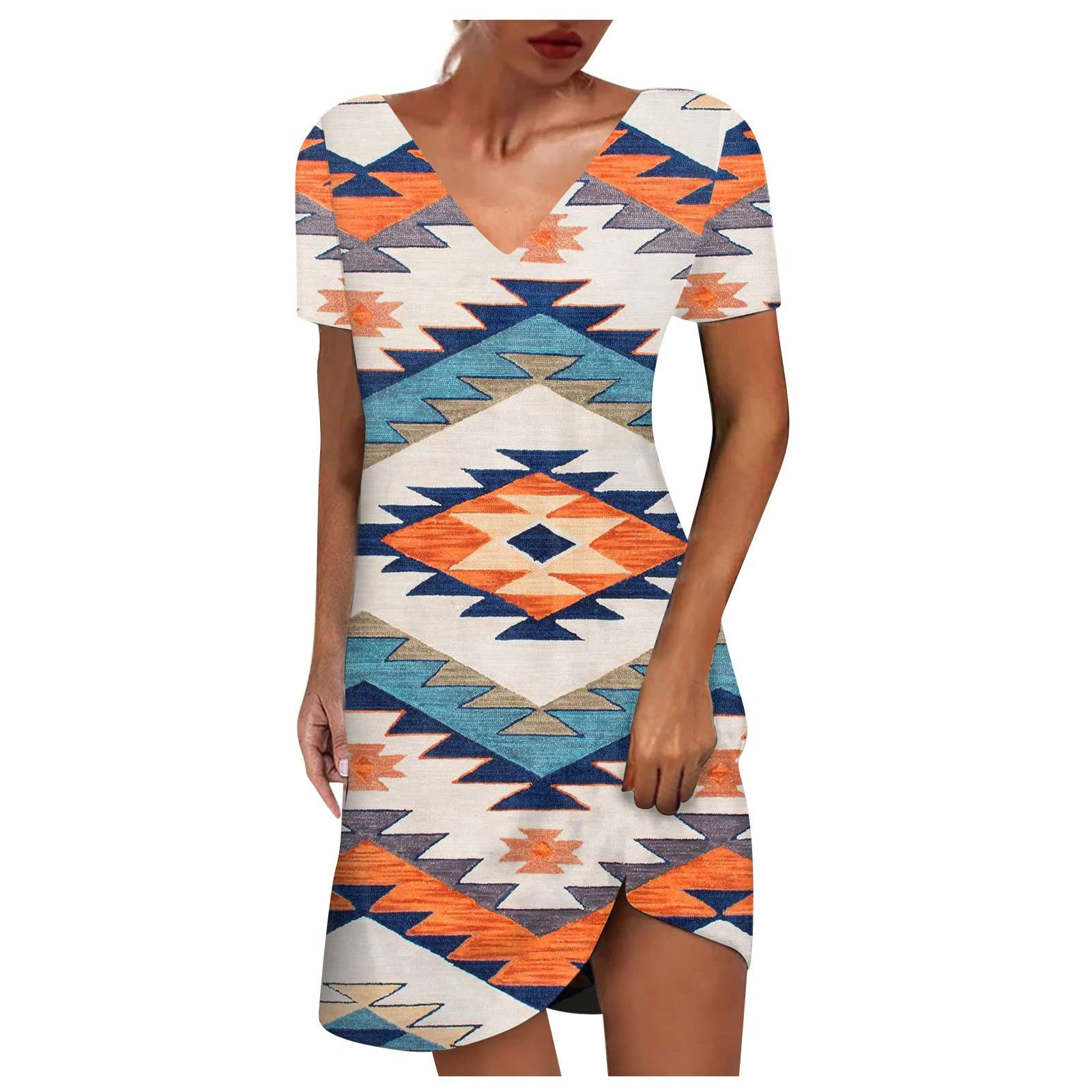 Aztec Tight Party Dresses