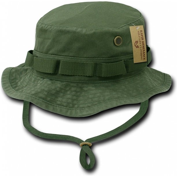 Rapid Dominance RapDom Vintage Washed Jungle Mens Boonie Hat [Olive