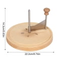 thumbnail image 2 of 2026 Upgrade Cheese Curler & Flower Maker Wheel Rotary Cheese Shaver Slicer Grater Manual Tool for Parmesan Chocolate Shavings Party Platter Crafting Creative Garnish, 2 of 2