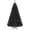 Black, variant on AOEIUY 6FT Silver Christmas Tree Artificial Hinged Tinsel Xmas Tree with Metal Stand, 1036 Branch Tips, Holiday Decoration Tree for Indoor and Outdoor