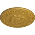 thumbnail image 3 of Ekena Millwork 27 3/4"OD x 2"P Sydney Ceiling Medallion (Fits Canopies up to 5 3/4"), Hand-Painted Iridescent Gold, 3 of 6