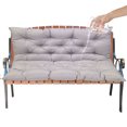 thumbnail image 6 of SHANNA 59.1” x 39.4” Light Gray Swing Outdoor Seating Cushions, Waterproof, 6 of 12