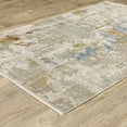 thumbnail image 3 of Oriental Weavers Bauer Area Rug - 1340W - 7'10" x 10'10" - in Beige/ Multi - Modern Style, Recycled PET Fibers, Stain Resistant, Dining, Living Room Rug, 3 of 5