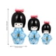 thumbnail image 3 of 3 figuras de muñeca kimono de madera de escritorio, muñecas kimono japonesas, figuras coleccionables, 3 of 7
