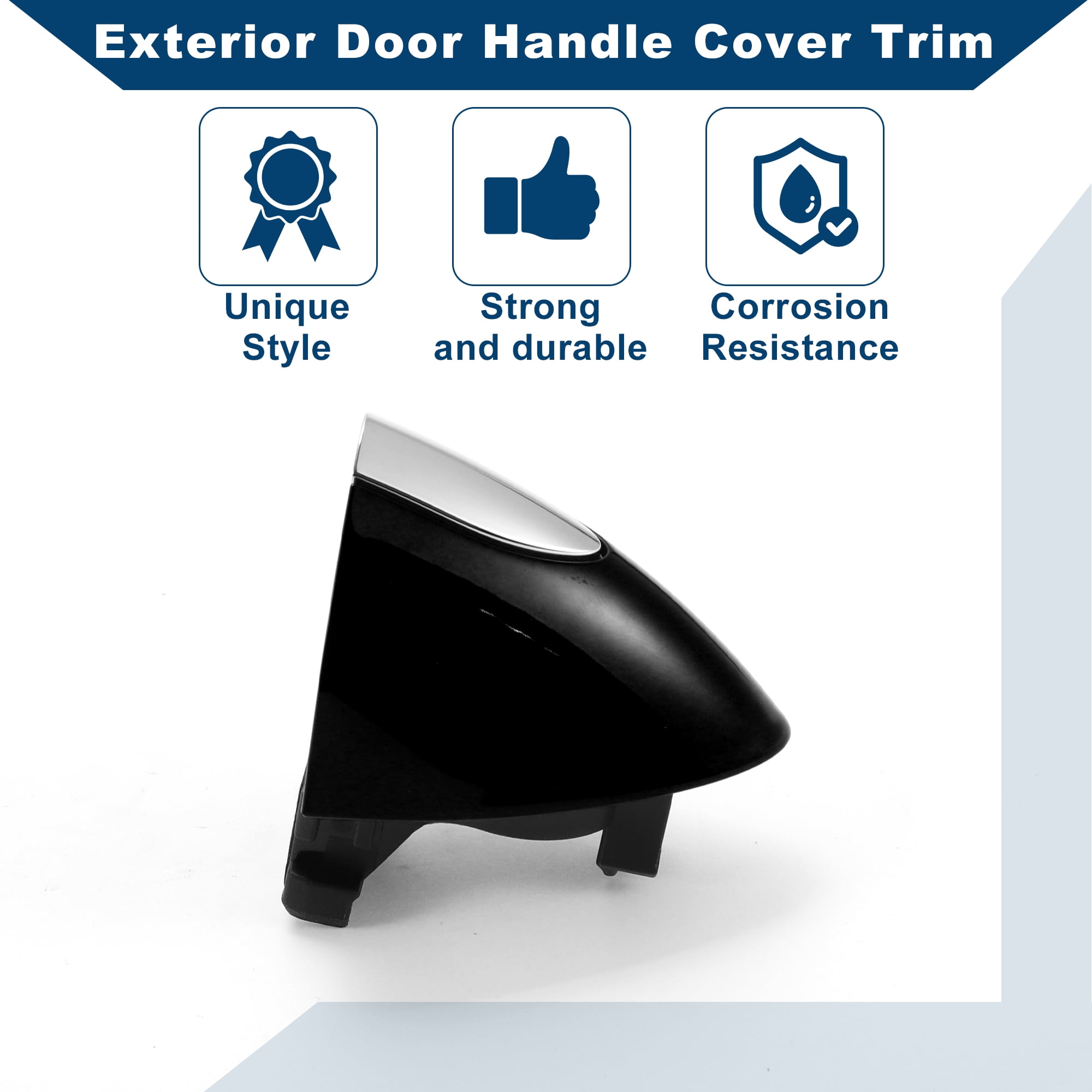 Unique Bargains Front Right Door Handle Cover for Buick LaCrosse 2017-2019
