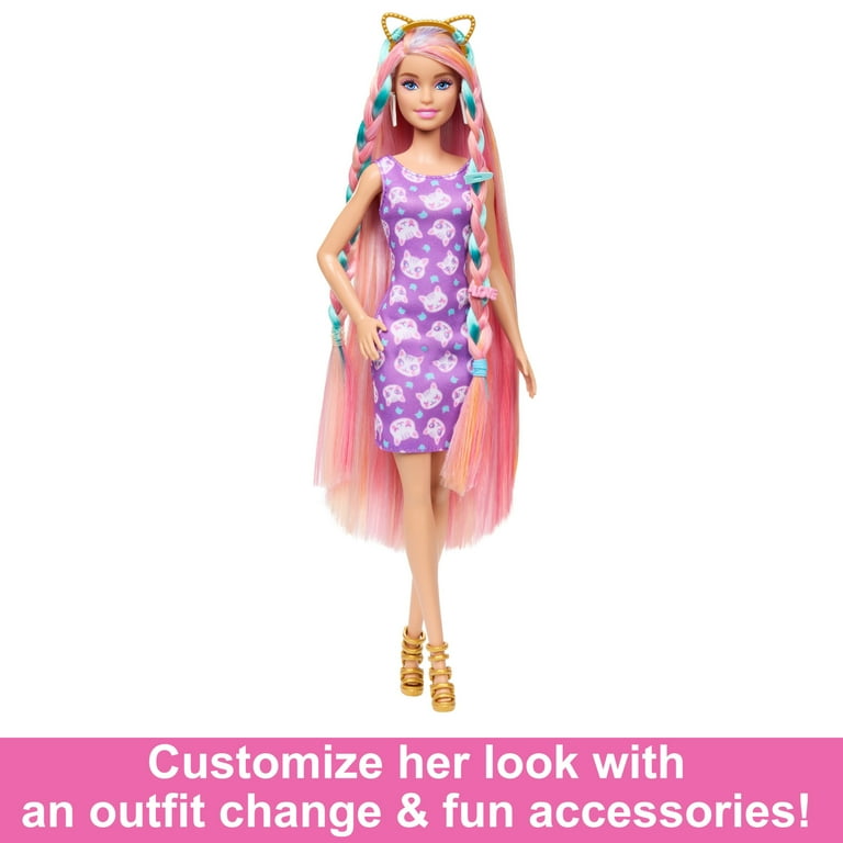 格安SALEスタート!の商品をすべて with Doll Hair Fancy & Fun Barbie Fashion Extra-Long Clips, テレビ