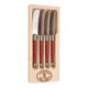 thumbnail image 1 of Set de esparcidores Jean Dubost Laguiole de 4 piezas con bandeja de madera, 1 of 6