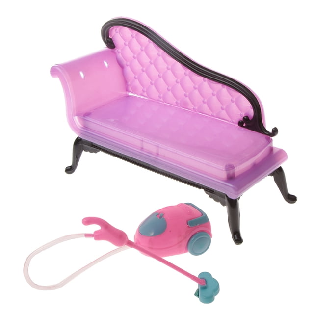 Juego de Limpiador de Sillas de Sofá a Escala 1/6 Zulema Muebles para Casa de Muñecas Color Aleatorio