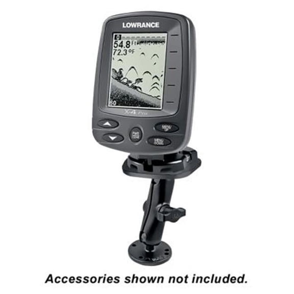 RAM Mounts Drill Down Vehicle Mount for Fishfinder, GPS