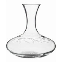 Hotel Collection Classic Etched Floral Decanter