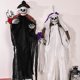 thumbnail image 4 of Halloween Skeleton Haunted House Props Pendant Ghost Bride Groom Vine Wreath Party Dress Up Decoration Supplies, 4 of 4
