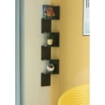 thumbnail image 2 of 5 Tier Wall Mount Corner Shelf, Black, 2 of 4