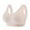 Beige, variant on Bras for Women's Trackless Underwire Vest Ice Silk Back Sports Sleep Latex Bra Underwear on Clearance Beige M