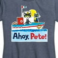 thumbnail image 3 of Pete The Cat - Ahoy Pete - Women's Short Sleeve Graphic T-Shirt, 3 of 6
