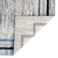 thumbnail image 5 of Unique Loom Oasis Collection Area Rug - Fountain (9' x 12' Rectangle Blue/Ivory), 5 of 6