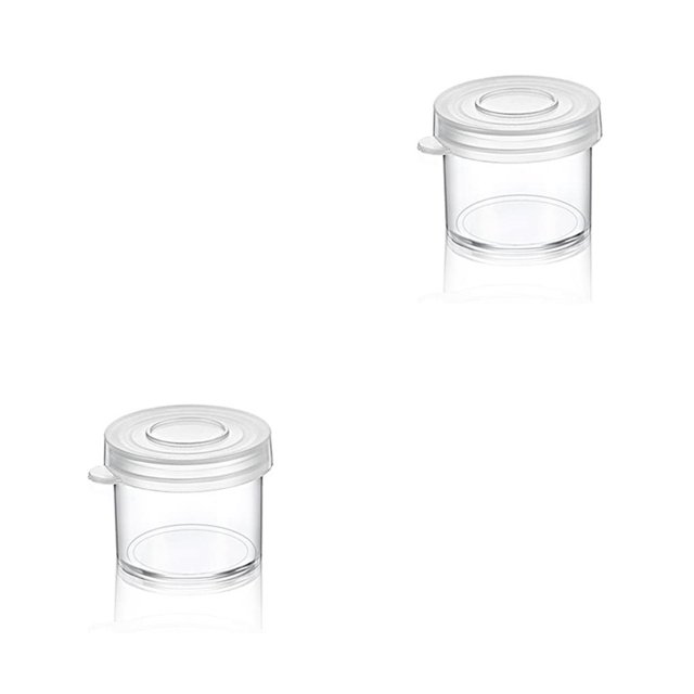 Toystoory Mini Container Sweet Gift Painting Box DIY Paint Cup Accessories Storage Household Crafts Anti-shock Bottles Case Paper Nail Como se muestra 2piezas Toystoory CBP457840