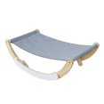 thumbnail image 1 of Cat Bed For Indoor Cats Kitten Cat Rocking Bed Two Working Models Blue/grey, 1 of 5