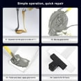 thumbnail image 4 of AB Casting Repair Glue,Liquid Metal Glue,High Temperature Adhesive AB Glue,Strong Metal Repair Glue,High Strength Cold Welding Glue Heat Resistance AB Glue,for Metal, Wood, Glass, Rubber, 4 of 8