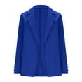 thumbnail image 5 of Fall Fashion 2024 Casual Blazers for Women with Pockets Long Sleeve Open Front Work Suit Office Blazer Jackets, 5 of 6